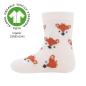 Mobile Preview: Ewers Baby und Kinder Socken aus Bio-Baumwolle mit floralem Design